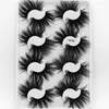 8 Pairs/ Set 8D 25mm Eyelash Reusable Thick Long Wispy Fluffy Volume Lashes Eyelashes Vendor