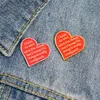 Non ho idea di cosa sto facendo Spilla smaltata personalizzata a forma di cuore Spilla Badge Borsa Camicia Spille da bavero Fibbia Gioielli Regalo per gli amici