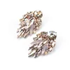 Stud bohême cristal boucles d'oreilles Multi couleur géométrique verre déclaration bijoux femmes femme à la main cadeaux de mariage