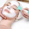 Cepillo de mascarilla Facial de silicona 2 en 1, mascarillas de doble cabeza, aplicador de loción y crema de barro, cepillos de limpieza Facial, herramienta de belleza