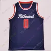 Maillot de basket-ball personnalisé des Spiders de Richmond NCAA College Jacob Gilyard Nick Sherod Blake Francis Nathan Cayo Grant Golden Johnny Newman Connor Crabtree