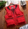 Gilets de pêche séchage rapide respirant multi poches maille gilet sans manches déchargement Pographie randonnée poisson M-8XL 210925