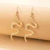 snake drop earrings