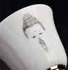 Bouddha Céramique 999 Argent Zen Tasse Tasse Unique