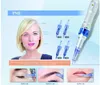 Derma Pen Provirm Provirm Pacrical Ultima A6 MicroNeedle Dermapen Dermastamp Meso 12針Dr.Pen交換可能なカートリッジEU / US / UK / AUプラグ