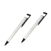 Sublimação canetas de metal de alumínio caneta em branco Custom Rod transferência térmica personalidade criativa caneta esferográfica com wrap rrb13215