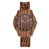 Montres-bracelets loisirs rétro bois texture montre à quartz cadeau pour hommes et femmes de luxe hommes mode robe en bois horloges cadeaux 247C