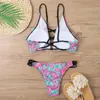 Kadın Mayo Seksi Bikini Seti 2022 Kadın Brezilyalı Yapraklar Mayo Kek Kadın Yaz Plaj Giyim Mayo Kıymetleri Kadınlar