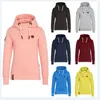 Sweats à capuche pour femmes Sweats 2021 modèles d'automne européens et américains automne / hiver à capuche plus polaire pull veste femmes