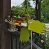 25x24x24cm Seagull Windmill Whirligig Asuka Serie Garden Lawn Yard Decor Wind Spinner Creative Housewarming Present Party Favor