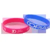 pulseiras de silicone fina