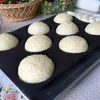 Goldbaking силиконовые булочки хлеб формы без палочки печений перфорированные пресс-формы гамбургера