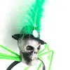 Party Favor Halloween Spider head hoop skull Headband party supplies props terror headdress T2I52776