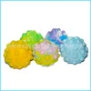 Children's silica gel toys six side decompression ball refers to pressure pinching music