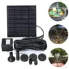 Kit de pompe à eau à énergie solaire 7V 1.2W petite fontaine de jardin paysage étang décoration pour la maison