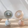 Taşınabilir mini klip fan usb şarj masaüstü sallama fanı 360 ° rotasyon ev ofis arabası için düşük gürültü öğrenci yurt