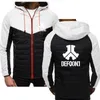 Novos Homens Hoodie Outono Defqon 1 Rocha Hip Hop Streetwear Homens Zíper Cerçóis Casaco Hoodies Mens Imprimir Esportes Hoodie Jacket Masculino