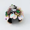 Bangle Barock Open Armband 2022 Handsyade Rhinestone Bird Flowers Bohemian Circlet Style Christmas Gift INTE22