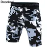 Men Compression Tights Running Short Pants Quick-drying Gym Clothing Shorts Basketball Riding Jogging Fitness Leggings Y Men's
