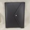 مصمم فاخر Notepad Leaf Leaf أسود مزدوج على الوجهين دفتر Notebook A5 Notepads 100 Pages Top Business Gifts