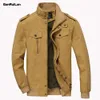 Military Men Jackets Cotton Multi-pockets Casual Coats Male Spring Autumn Cargo Jackets Mens Chaquetas Hombre B0868 210518
