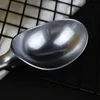 Nichel bianco placcatura in lega di zinco palline per gelato utensili da cucina durevole antiaderente frutta anguria baller cucchiaio cucchiaio antiscivolo CCF7362