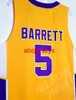 #5 RJ Barrett Montverde Academy Lisesi Retro Basketbol Forması Dikişli Özel Herhangi Bir Sayı Adı NCAA XS-6XL