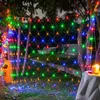 Cordes 3M 320 LED Net Maille Fée Guirlande Lumineuse De Noël Guirlande Fenêtre Rideau De Noce Vacances Arbre Buissons DecorLED