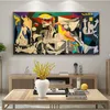 Guernica By Picasso Canvas Paintings Reproductions Famous Canvas Wall Art Posters And Prints Picasso Pictures Home Wall Decor200a