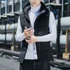 Hooded Vest Men Vinter Tjock Herr Mycke Ärmlös Manlig Bomullade Jackor Coats Warm Waistcats Hoodie Västar Stor storlek 9XL 211111