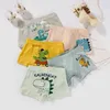 5 PCS / LOT 2-14 AÑOS DE NIÑOS DE NIÑOS NIÑOS PANTES PANTES LYCRA KNICKERS NIÑOS BOCAJES DE PRODUCTOS Ropa interior de alta calidad Modal Elástico Dinosaurios suaves 211122