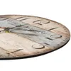 30 cm/12 "silenzioso orologio da parete in legno non toccante orologio in quarzo decorativo alimentato per soggiorno casa rustica decorazione rustica 211110