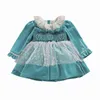 Dziewczynka Hiszpania Ball Suknia Toddler Lolita Princess Sukienki Dla Toddler Girls Smock Dress Dzieci Boże Narodzenie Nowy Rok Odzież G1129