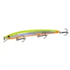 10 Pz/lotto Lungo Minnow Richiamo di Pesca 13 cm 15g Galleggiante Duro Wobbler Crankbait Occhi 3D Esca Artificiale Trota Luccio pesca alla carpa