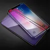 Protecteur d'écran de lumière bleu anti violet pour l'iPhone 12 11 Pro Xs Max XR 8 7 6 Plus Verre de protection contre la protection8011701