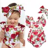 5colour! Наборы одежды для новорожденных детская детская девочка повседневная одежда красная цветочная точка скалолаза