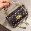 Высококачественная кошелька знаменитая сумочка женская заклепка мешок для поперечного купа
