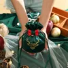 4 estilo christmass decorações saco de presente de Natal xmas maçã sacos de veludo natal véspera caixa de doces ping um bolso de frutas dd795