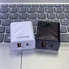 PD 20 W 18 W AB İNGILTERE ABD AU Şarj USB Tip-C Çift Bağlantı Noktaları Güç Adaptörü Fiş QC3.0 Hızlı Şarj Seyahat Duvar Cep Telefonu Şarj