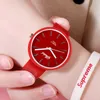 Wristwatches WOKAI Fashionable Casual Women Environmentally Friendly Silica Gel Quartz Watch Student Girl Simple Wind Jelly Clock Retro
