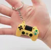 Key Chain for Men and Women Cartoon Gamepad Model Keyring PVC Flexible Glue Material Fashion Mixed Color Car Bag Keychain Charm Pendant Buckle Jewelry