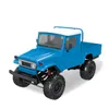 Trådlös 2,4 g fjärrkontroll RC-bil Fyra-Drive Militär lastbil Klättring Off-Road Toy Car