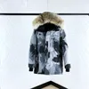 Mężczyźni Puffer Kurtki projektanta kurtka zimowa prawdziwa wilk futr men men kurtka prawdziwa wiele kieszeni w dół płaszcz s-2xl