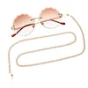 체인 안경 여성 진주 상감 체인 끈 패션 안경 체인 선글라스 스트랩 액세서리