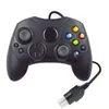 Contrôleur Xbox filaire de qualité supérieure, manette de jeu avec pouce précis, contrôleurs de joystick pour console Microsoft X-box de première génération avec emballage de vente au détail