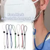 Face Mask Adjustable Lanyard Adjustable Face Mask Extension Lanyards For Adult Kids Safety Mask Clip Holder Hanging Neck Lanyards DAJ300