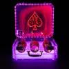 New Ace of Spade LED Luminous Champagne Cocktail Wine Bottle Display Case Bar Bottle Presenter For Night Club Party Lounge Bar2692851