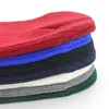 お父さん帽のかぎ針編みの秋冬の女性の男性ユニセックスニットSkuilles Beanies Caps帽子の帽子