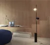 Lâmpadas de pé conduzidas nórdicas para sala de estar lâmpada de piso de ferro decoração de iluminação interior