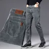 ICPANS Automne Été Denim Jeans Hommes Straight Stretch Regular Jeans pour Homme Noir Classique Vintage Hommes Pantalon Grande Taille 29-38 40 211124